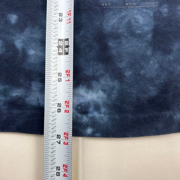 AC/DC Liquid Blue Tie Die Graphic Shirt For those about to Rock Mens M T Shirt - Picture 7 of 7